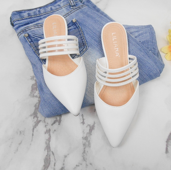 New Pointed Toe Mesh Flat - Picture 4 of 9